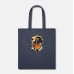 Halloween Christmas Navy Tote Bag